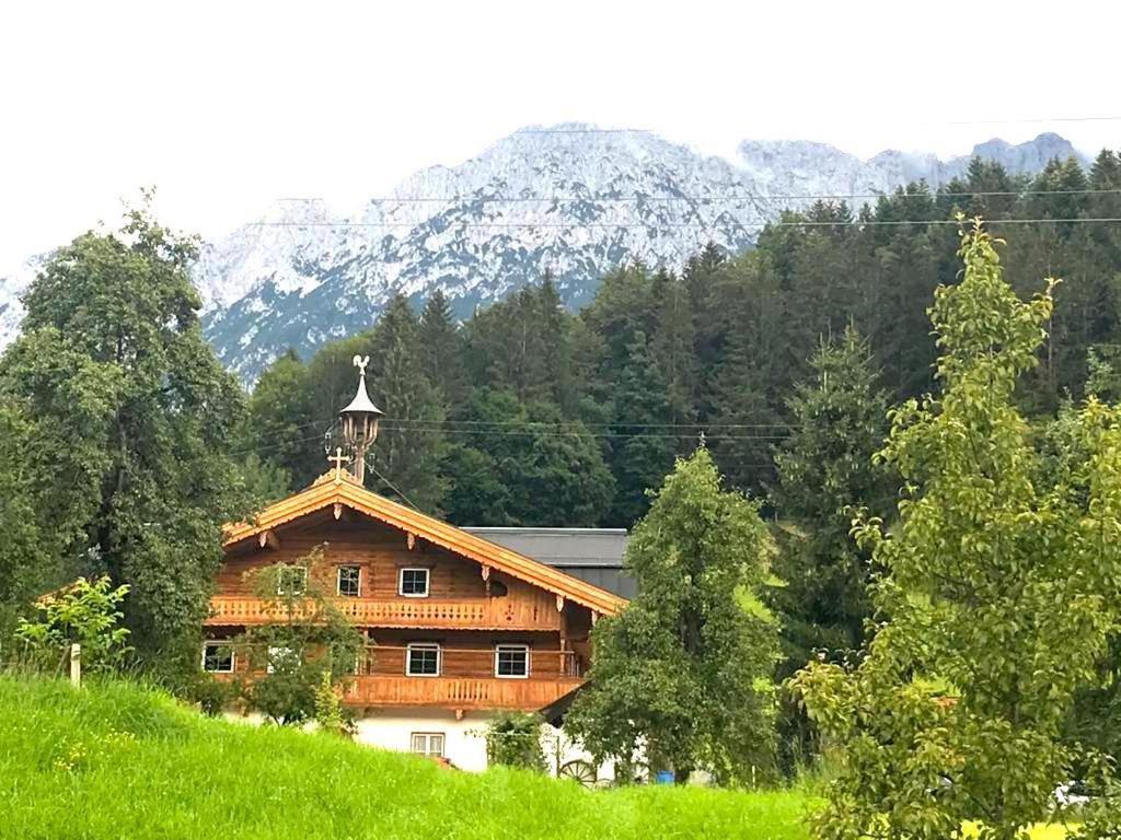 Trattenbachhof Scheffau am Wilden Kaiser Bagian luar foto